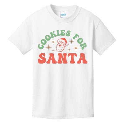 Cookies For Santa Decal Christmas Kids T-Shirt