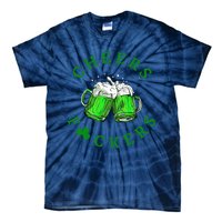 Cheers Fuckers St Patricks Day Women Beer Drinking Mugs Tie-Dye T-Shirt