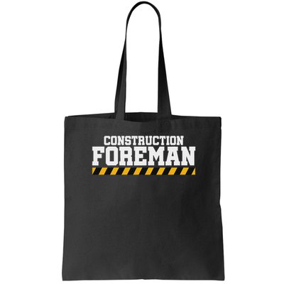 Construction Foreman Safety S For Crew Workers Bag