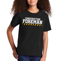 Construction Foreman Safety S For Crew Workers Kids T-Shirt