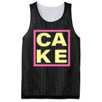 Cake Funny Sweet Baking Frosting Mesh Reversible Basketball Jersey Tank