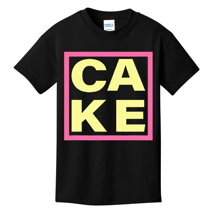 Cake Funny Sweet Baking Frosting Kids T-Shirt