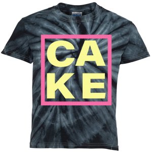 Cake Funny Sweet Baking Frosting Kids Tie-Dye T-Shirt