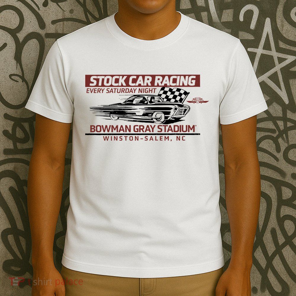 Checkered Flag Sports Tan Bowman Gray Stadium Clash Every Saturday Nigh T-Shirt