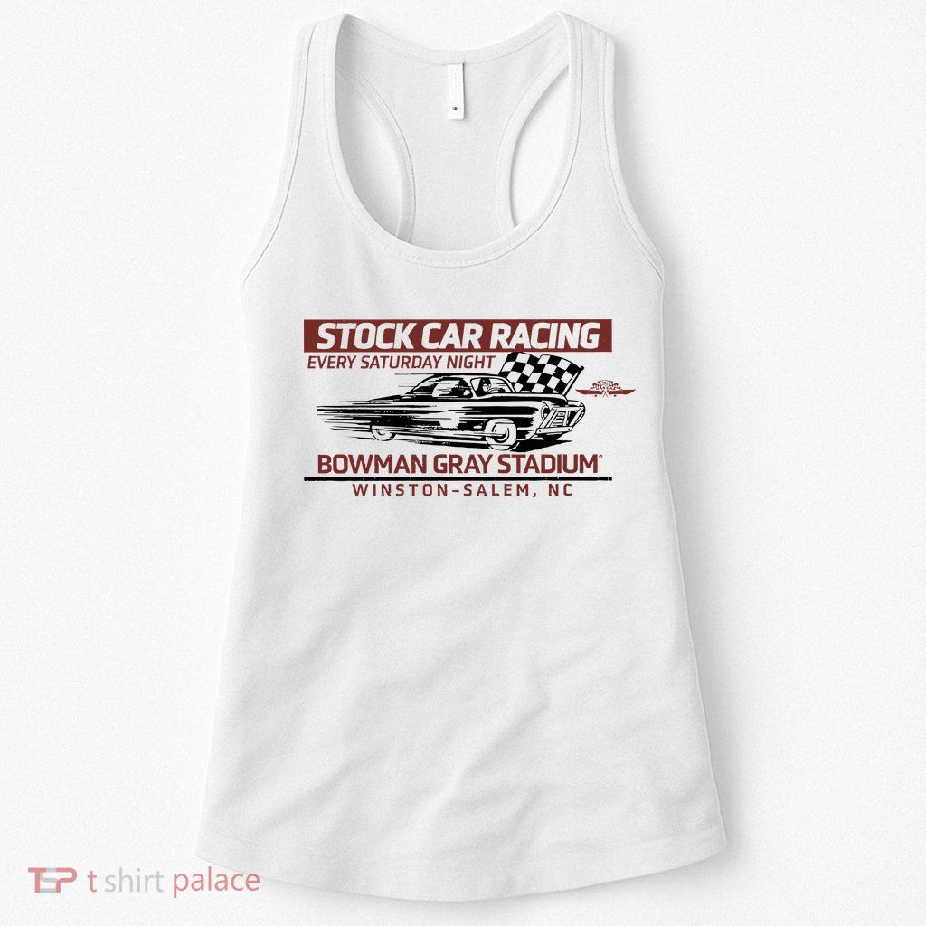 Checkered Flag Sports Tan Bowman Gray Stadium Clash Every Saturday Nigh Womens Tank Top