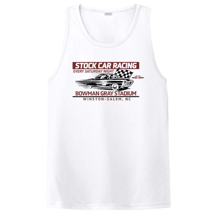 Checkered Flag Sports Tan Bowman Gray Stadium Clash Every Saturday Nigh PosiCharge Competitor Tank