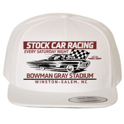 Checkered Flag Sports Tan Bowman Gray Stadium Clash Every Saturday Nigh Wool Snapback Cap