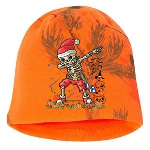 Christmas Funny Santa Skeleton Dabbing Halloween Costume Fun Kati - Camo Knit Beanie