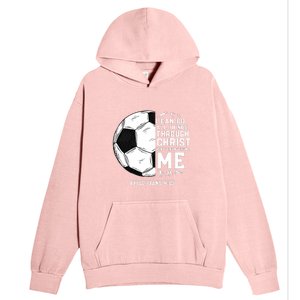 Christian Funny Soccer Men Boys Religious Urban Pullover Hoodie