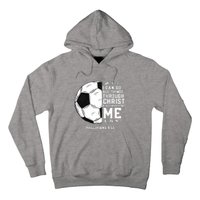 Christian Funny Soccer Men Boys Religious Hoodie