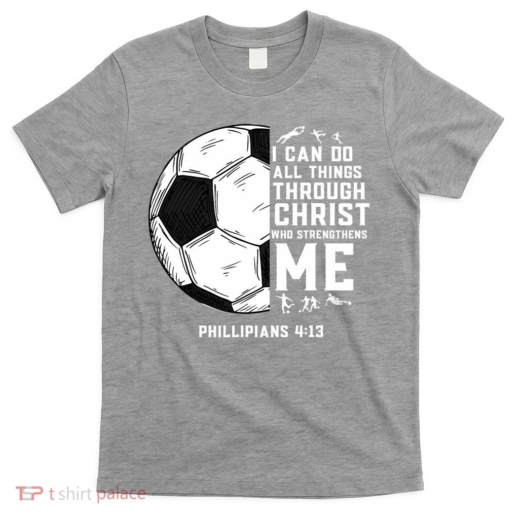 Christian Funny Soccer Men Boys Religious T-Shirt