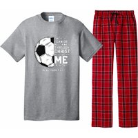 Christian Funny Soccer Men Boys Religious Pajama Set