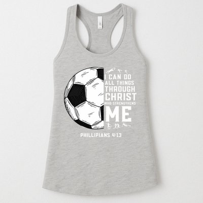Christian Funny Soccer Men Boys Religious Womens Tank Top
