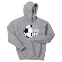 Christian Funny Soccer Men Boys Religious Kids Hoodie