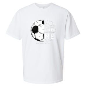 Christian Funny Soccer Men Boys Religious Sueded Cloud Jersey T-Shirt