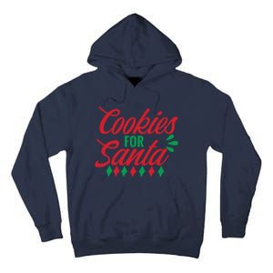 Cookies For Santa Tall Hoodie