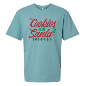 Cookies For Santa Sueded Cloud Jersey T-Shirt