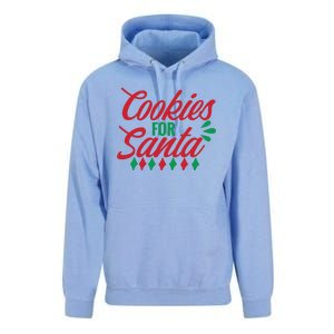 Cookies For Santa Unisex Surf Hoodie