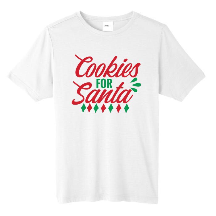 Cookies For Santa Tall Fusion ChromaSoft Performance T-Shirt