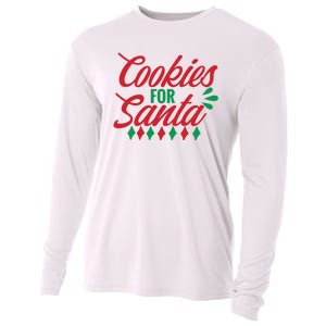 Cookies For Santa Cooling Performance Long Sleeve Crew