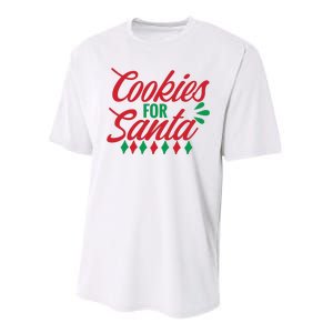 Cookies For Santa Performance Sprint T-Shirt