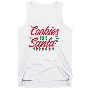 Cookies For Santa Tank Top