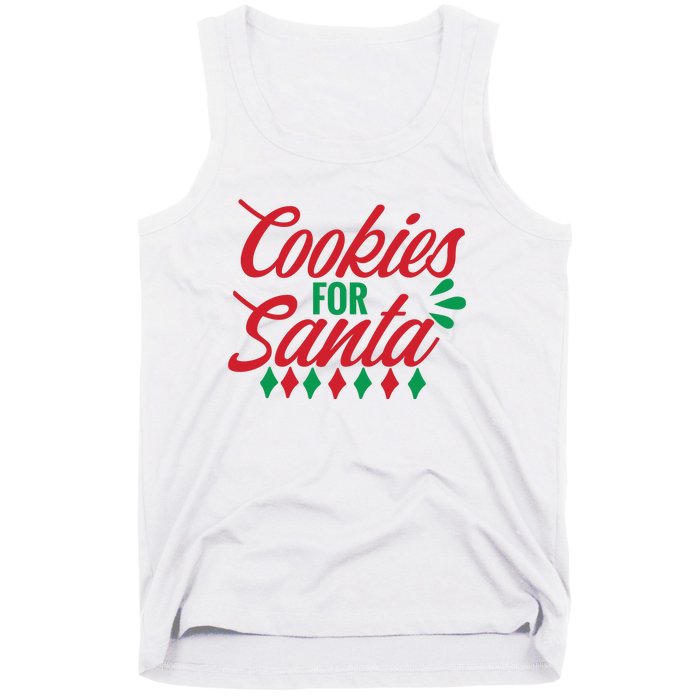 Cookies For Santa Tank Top