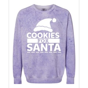 Cookies For Santa Colorblast Crewneck Sweatshirt