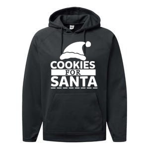 Cookies For Santa Performance Fleece Hoodie