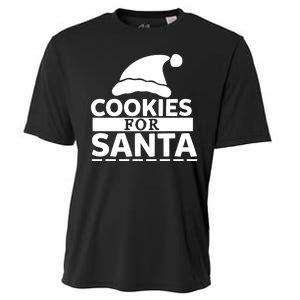 Cookies For Santa Cooling Performance Crew T-Shirt