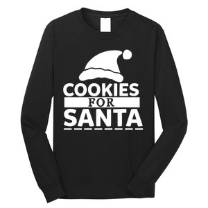 Cookies For Santa Long Sleeve Shirt