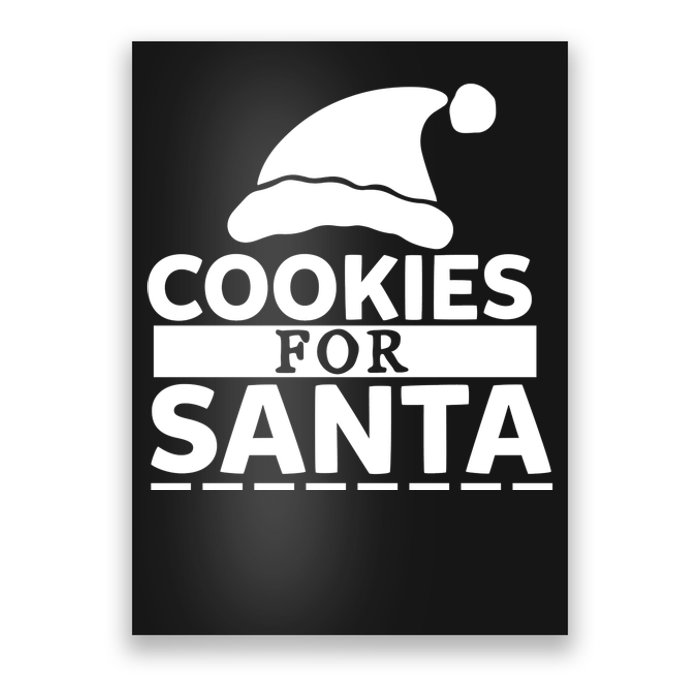 Cookies For Santa Poster