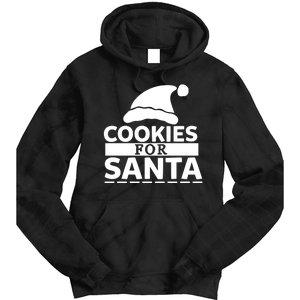 Cookies For Santa Tie Dye Hoodie