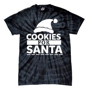 Cookies For Santa Tie-Dye T-Shirt