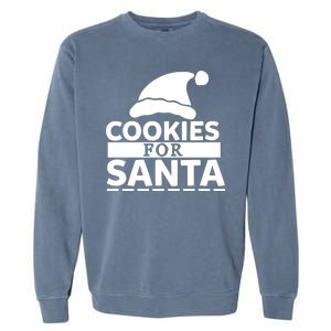 Cookies For Santa Garment-Dyed Sweatshirt