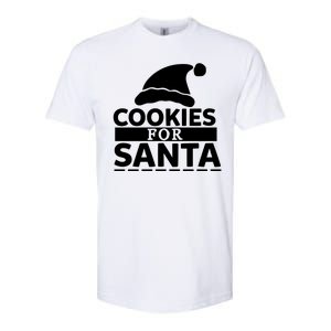 Cookies For Santa Softstyle CVC T-Shirt