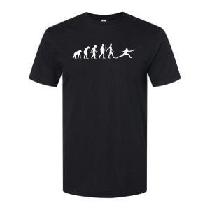 Cool Fencing Sword Sabre Epee Fencer Evolution Softstyle CVC T-Shirt