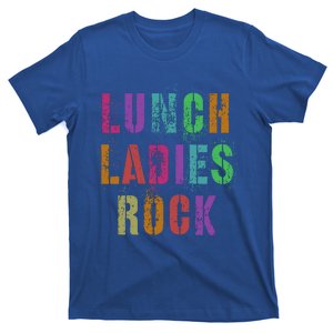 Cool Food Service Squad School Lunch Ladies Rock Office Crew Cute Gift T-Shirt