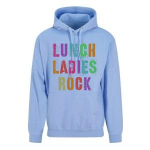 Cool Food Service Squad School Lunch Ladies Rock Office Crew Cute Gift Unisex Surf Hoodie