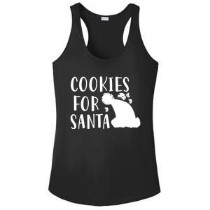 Cookies For Santa Gift Funny Christmas Meaningful Gift Ladies PosiCharge Competitor Racerback Tank