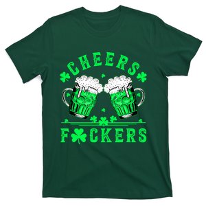 Cheers Fuckers St Patricks Day Beer Drinking Mugs T-Shirt