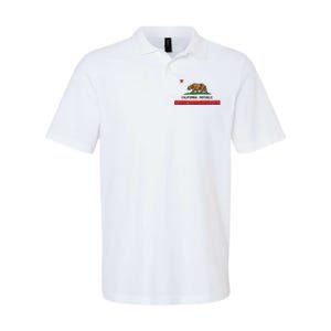 California Flag State Souvenir Softstyle Adult Sport Polo