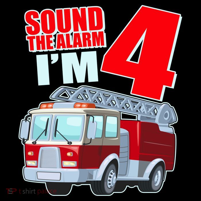 Cute Funny Sound The Alarm I'm 4 Four Flexfit Unipanel Trucker Cap
