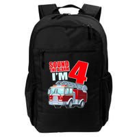 Cute Funny Sound The Alarm I'm 4 Four Backpack