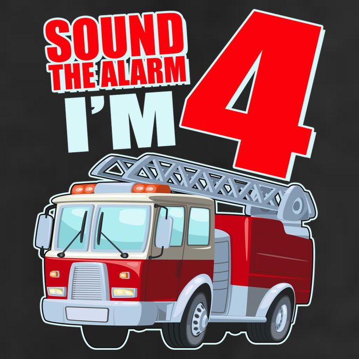 Cute Funny Sound The Alarm I'm 4 Four 25L Jumbo Tote