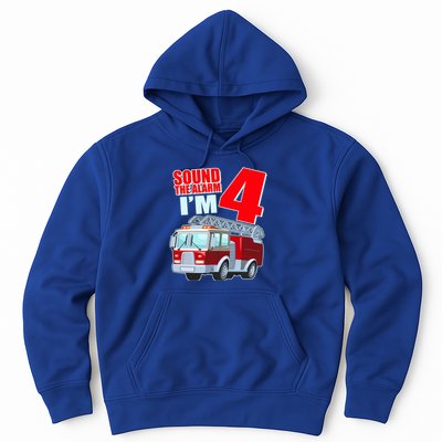 Cute Funny Sound The Alarm I'm 4 Four Hoodie