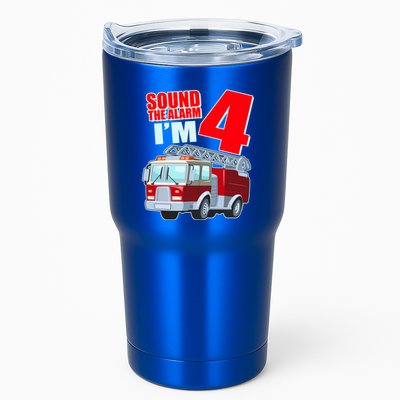 Cute Funny Sound The Alarm I'm 4 Four Tumbler