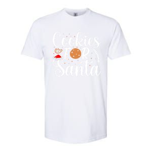 Cookies For Santa Christmas Joy Santa Claus Cookie Eater Funny Gift Softstyle CVC T-Shirt