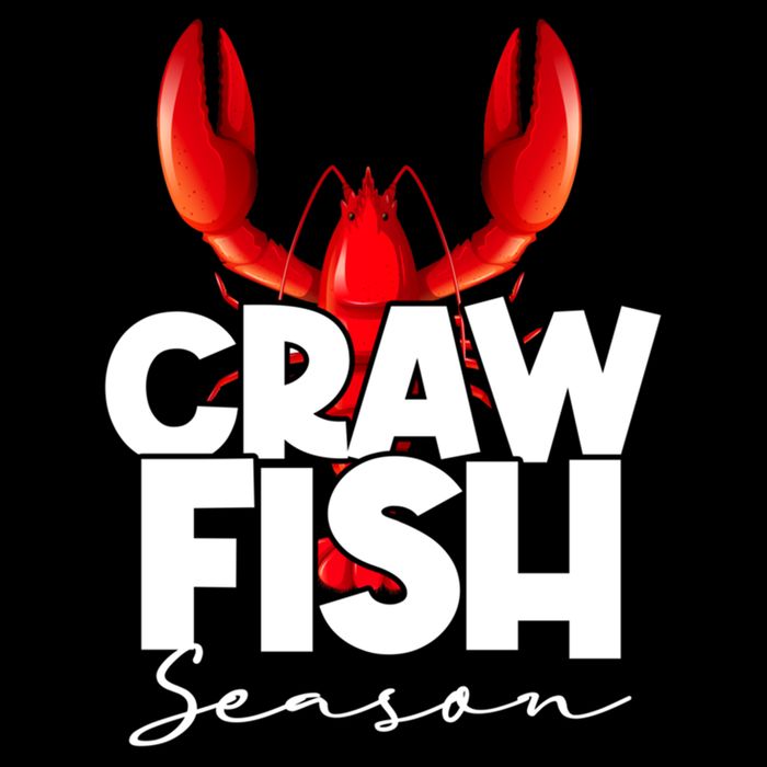 Craw Fish Season Mardi Gras Crawfish Boil Lobster Gift Doggie Tank