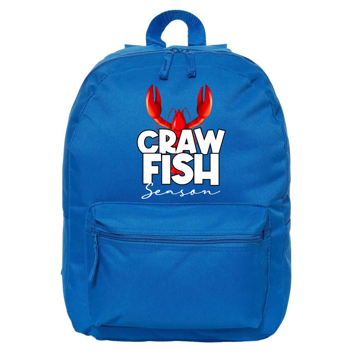 Craw Fish Season Mardi Gras Crawfish Boil Lobster Gift 16 in Basic Backpack